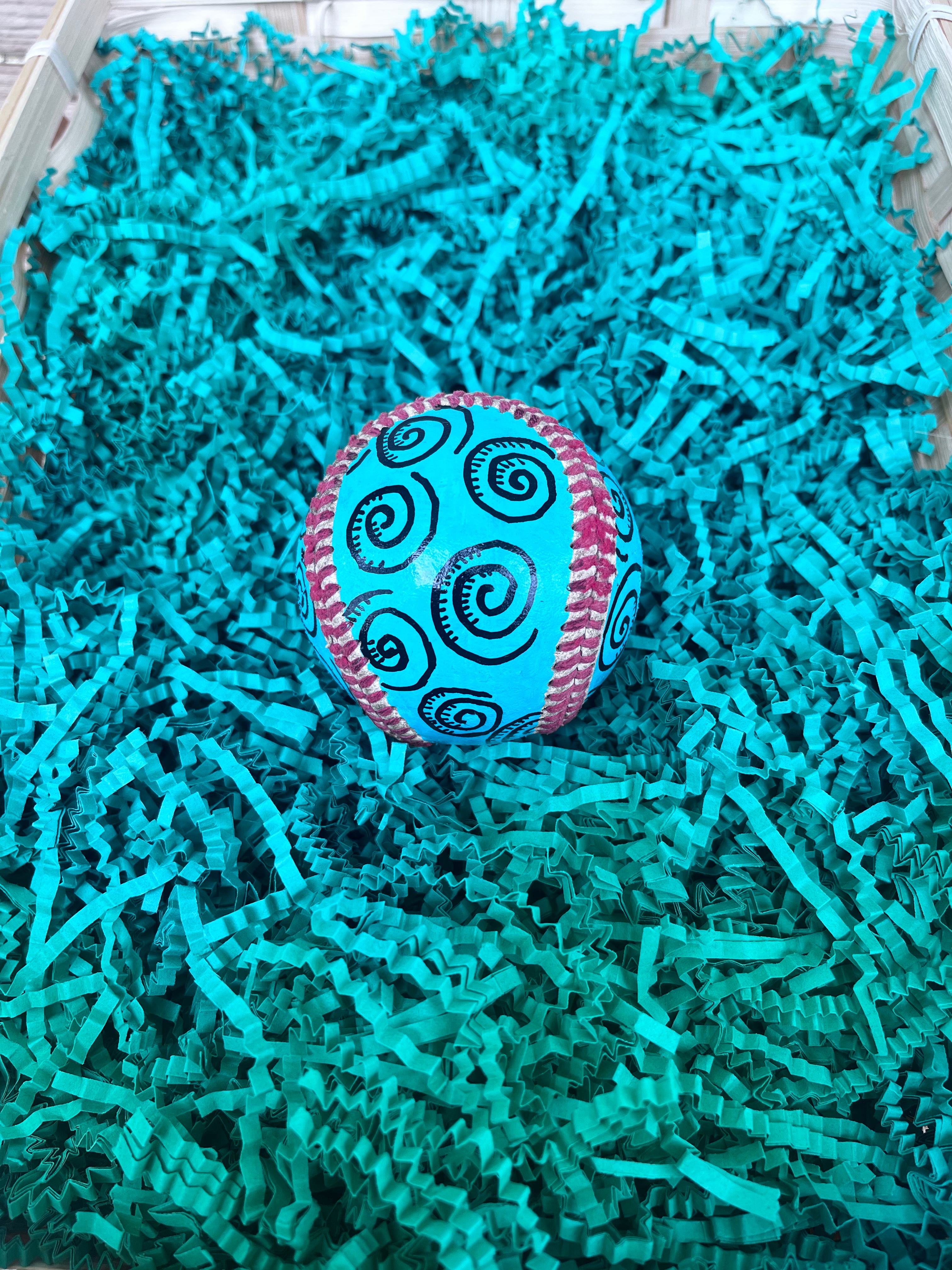 One Piece Devil Fruit Painted Baseball