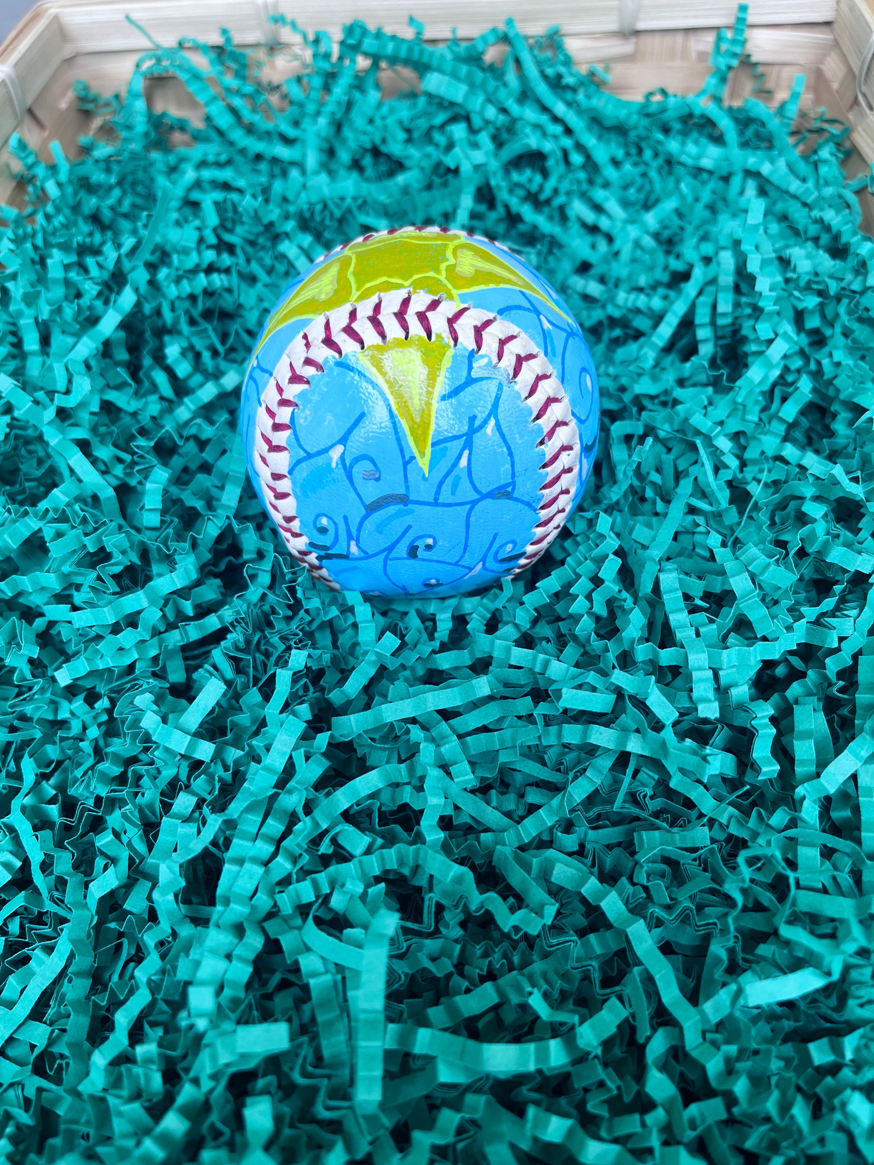 One Piece Devil Fruit Painted Baseball