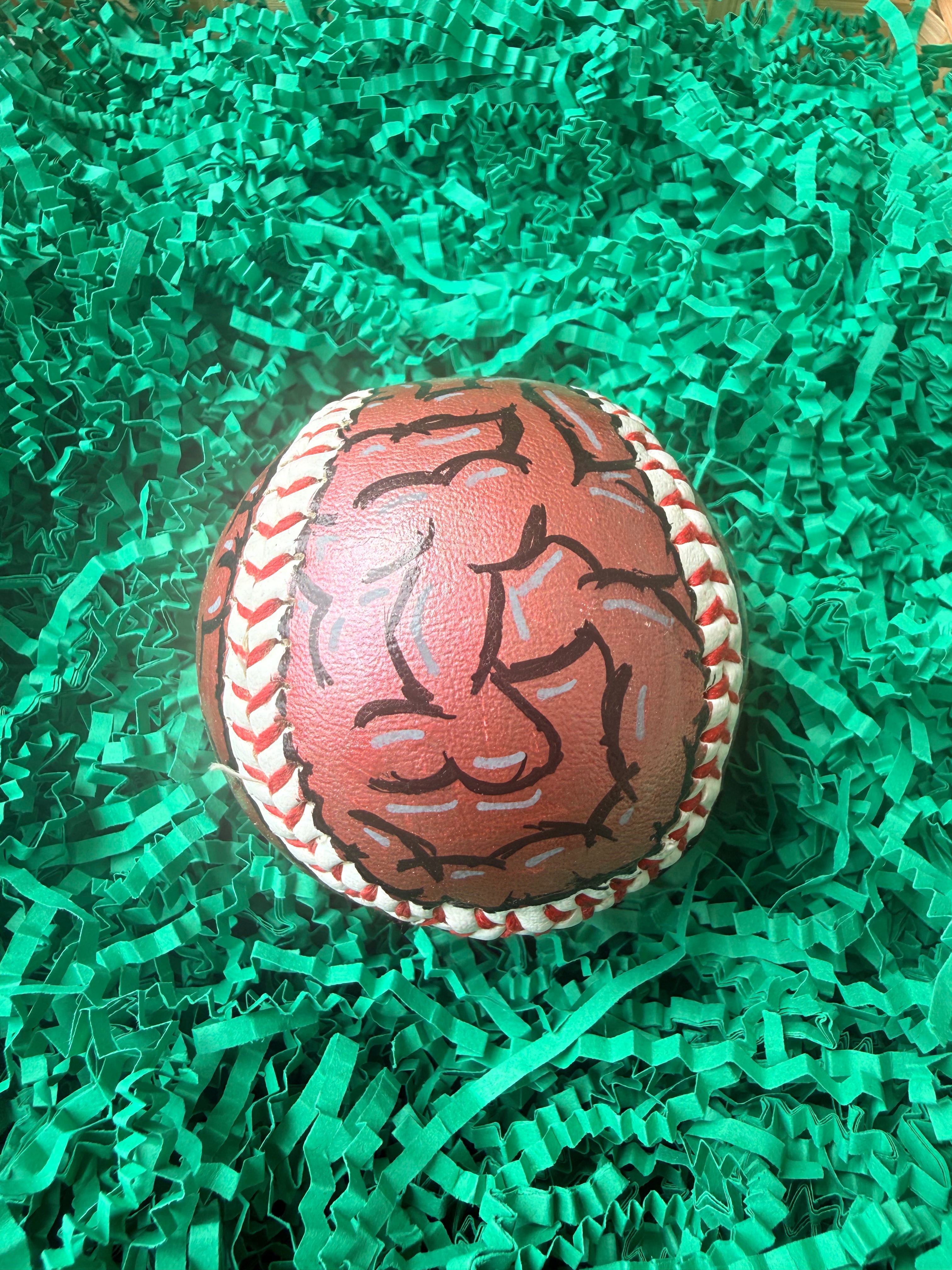 One Piece Devil Fruit Painted Baseball