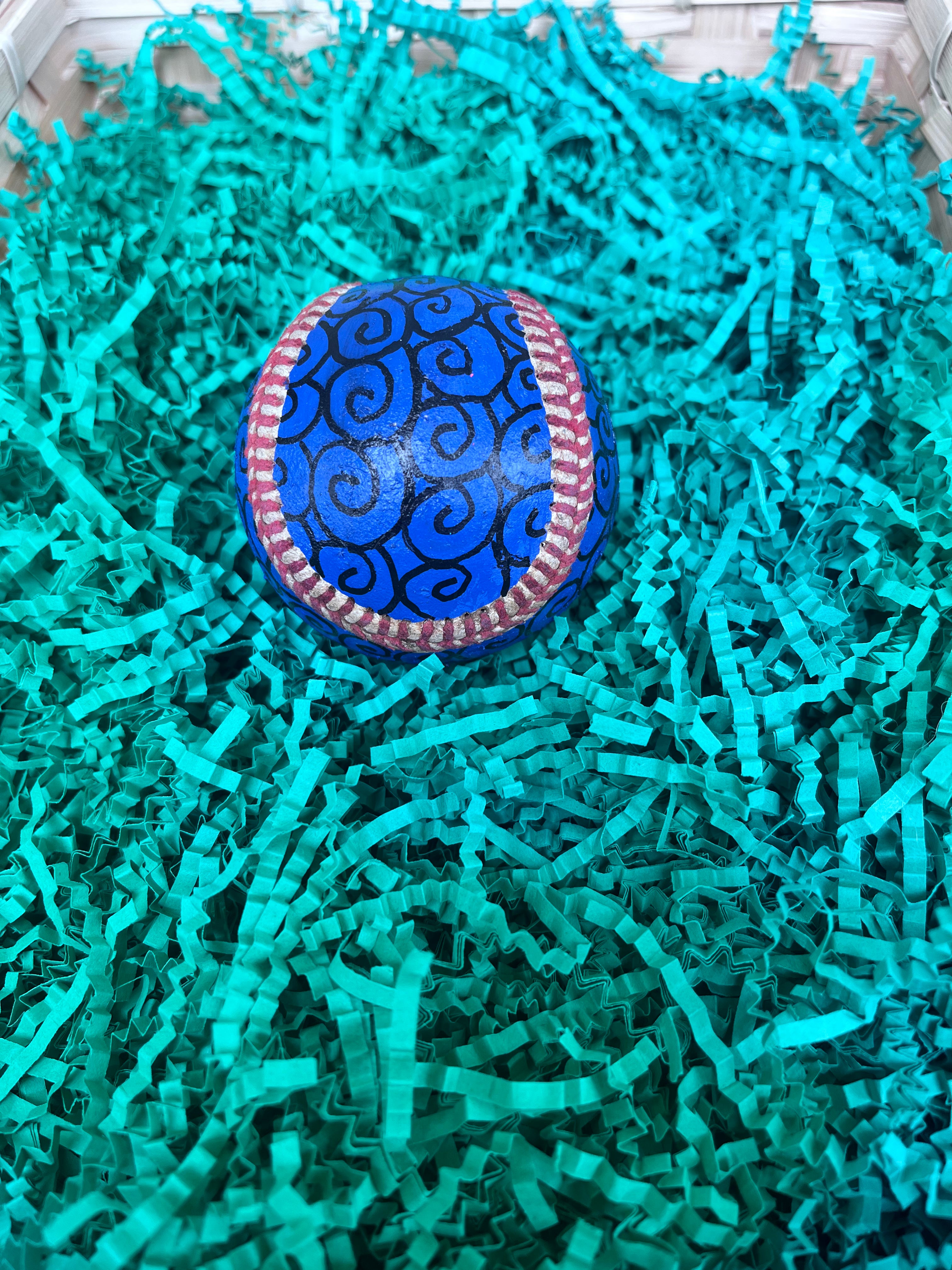 One Piece Devil Fruit Painted Baseball