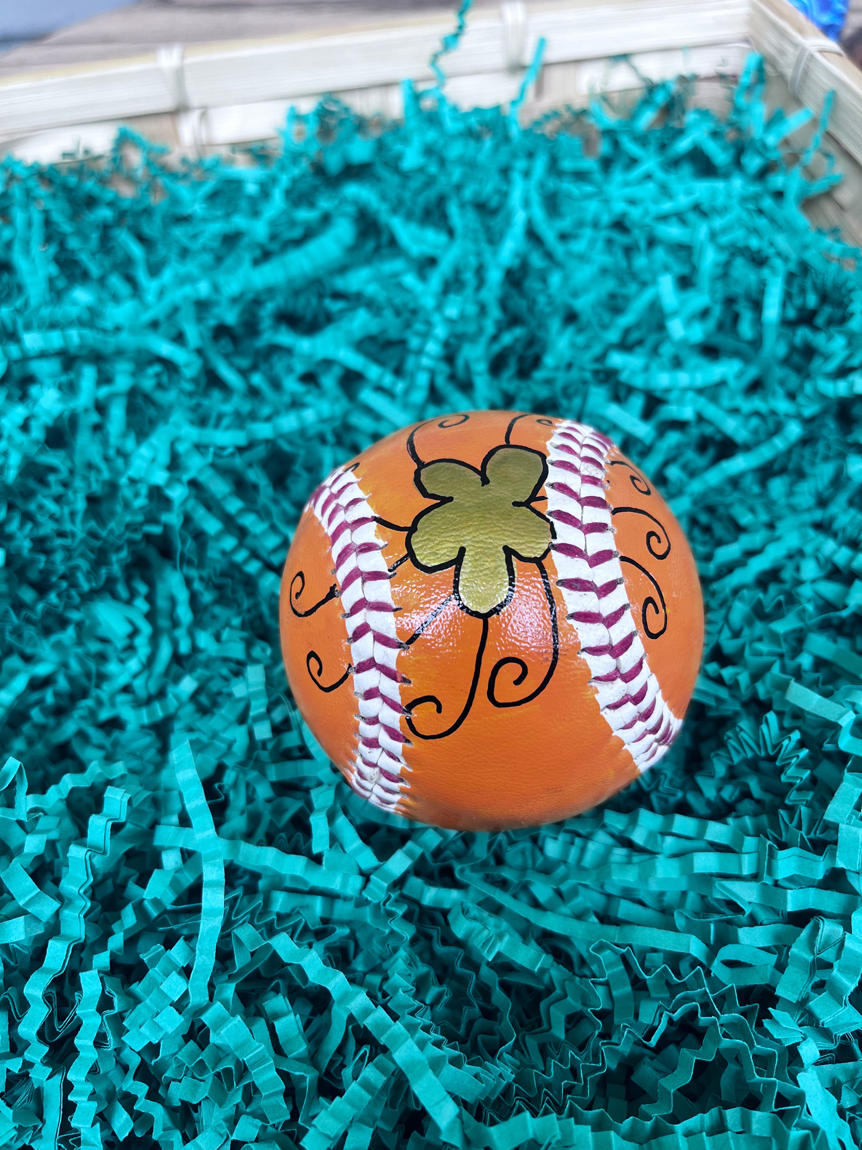 One Piece Devil Fruit Painted Baseball