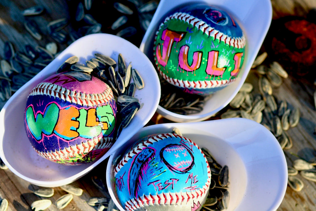 Custom Painted Baseball