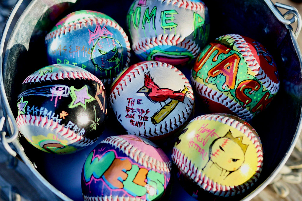 Custom Painted Baseball