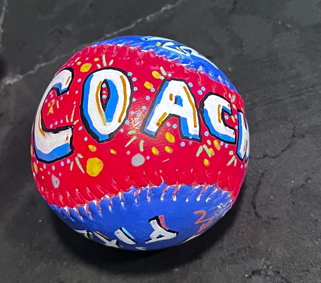 Custom Painted Baseball