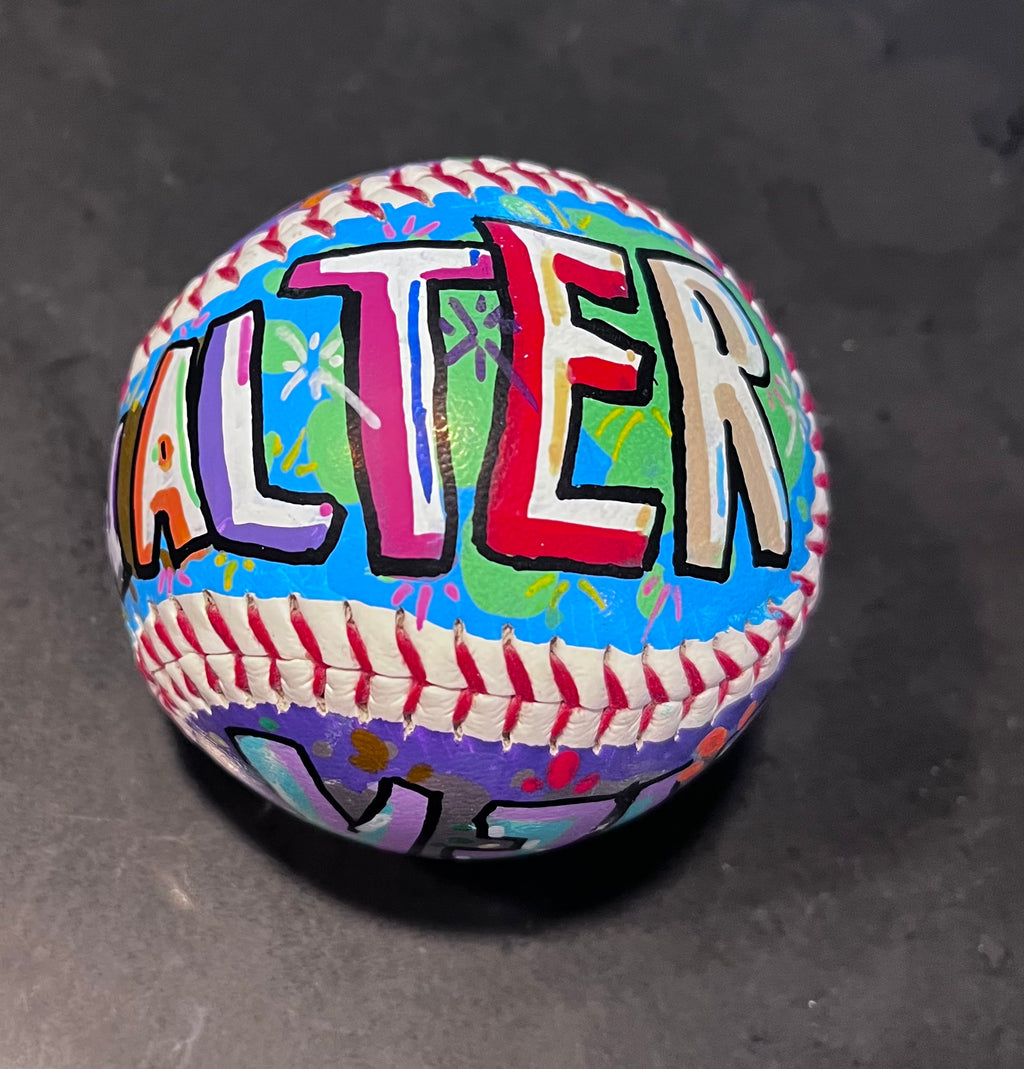 Custom Painted Baseball