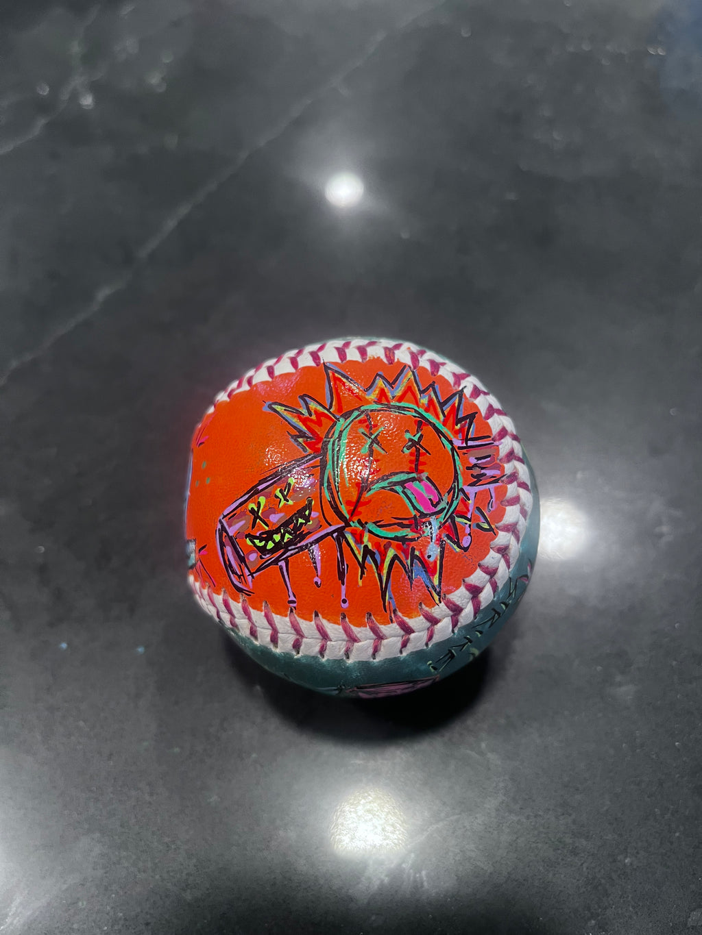 Custom Painted Baseball