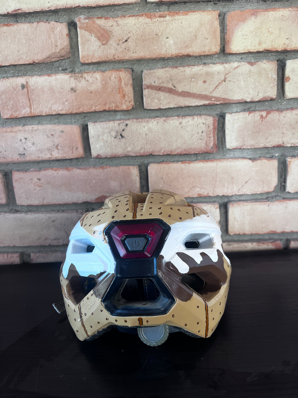 S'mores Painted Helmet