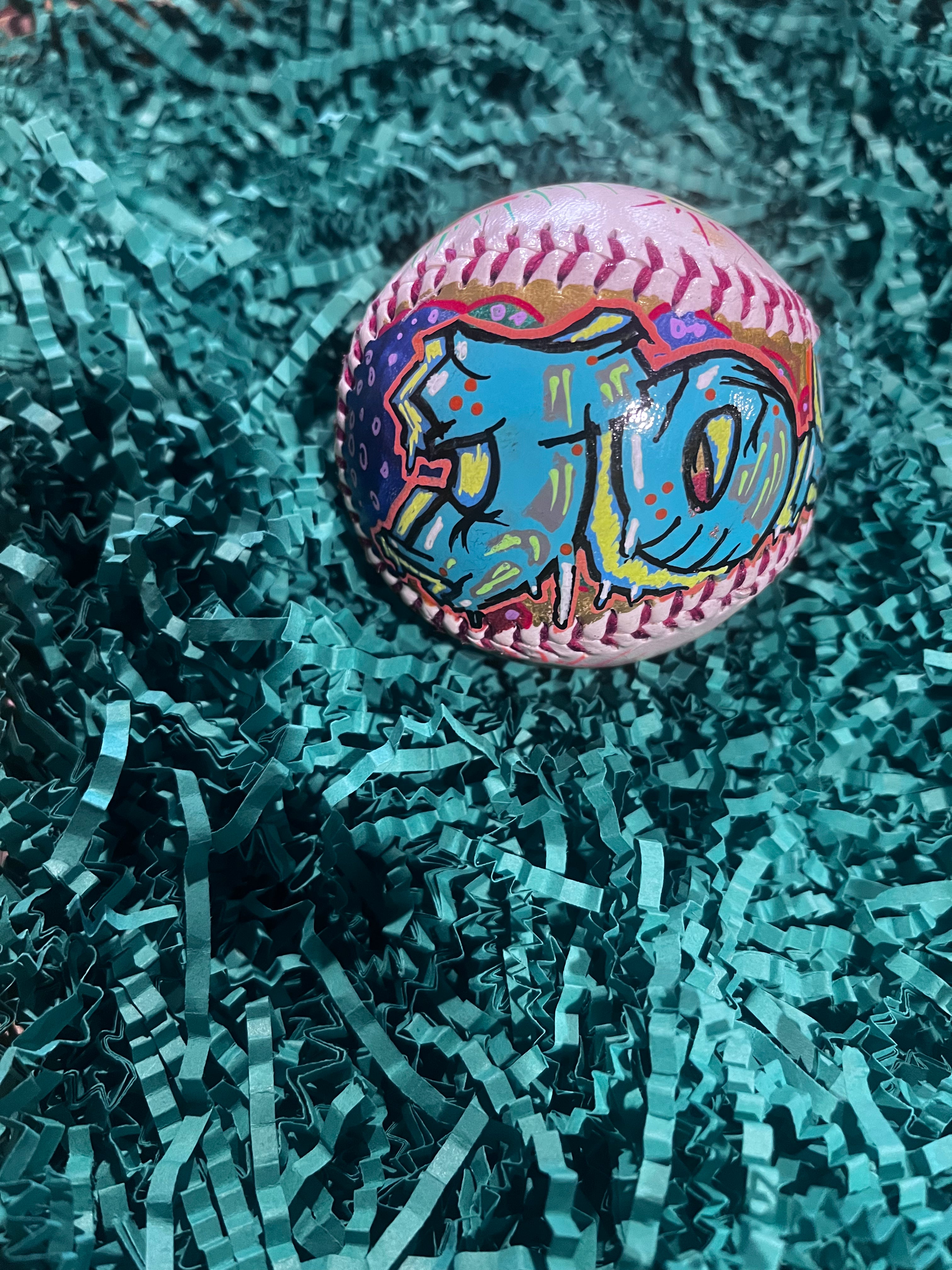 Custom Painted Baseball