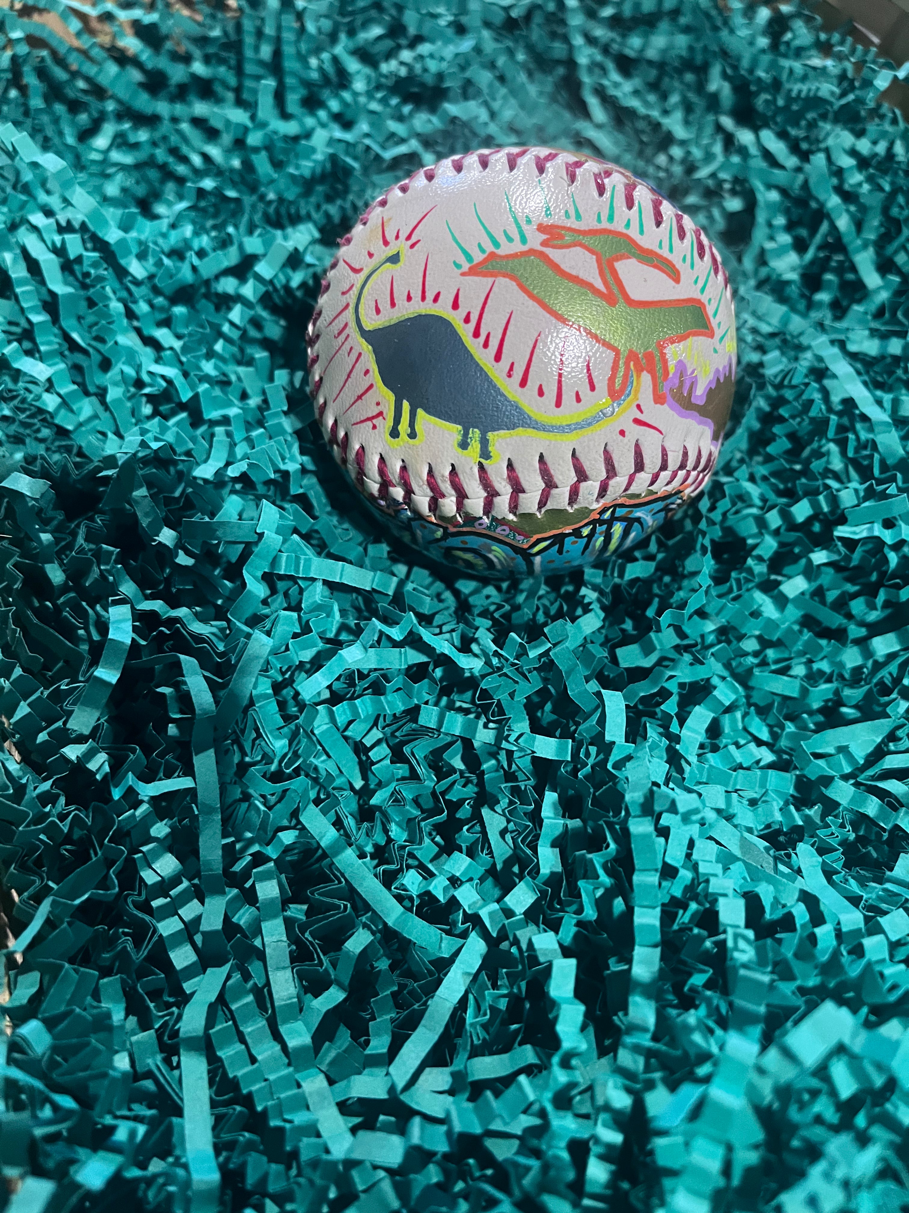 Custom Painted Baseball