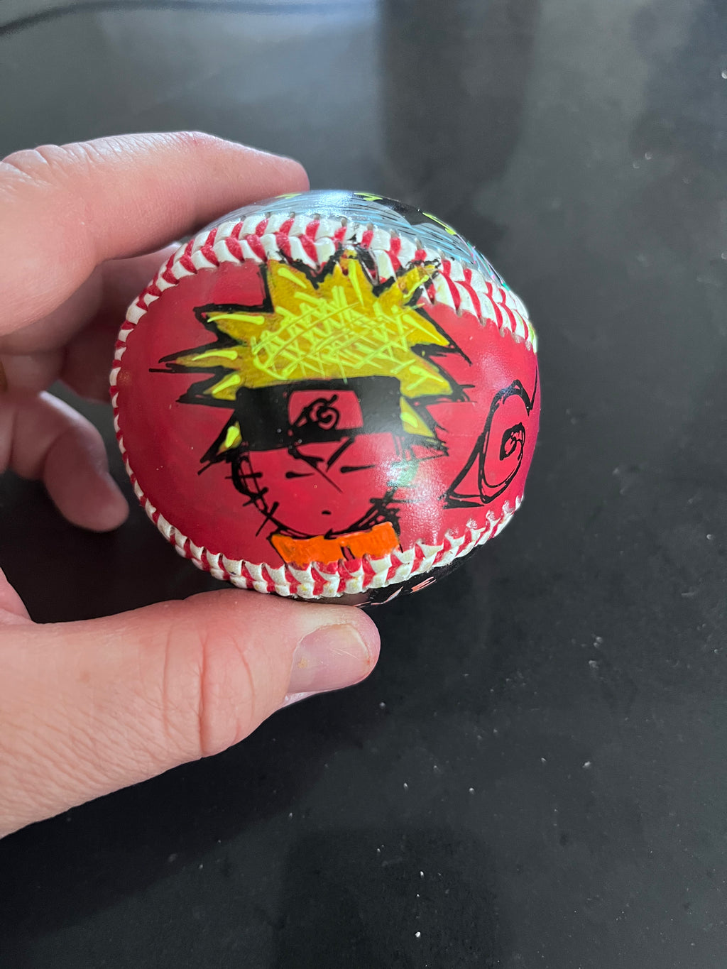 Custom Painted Baseball