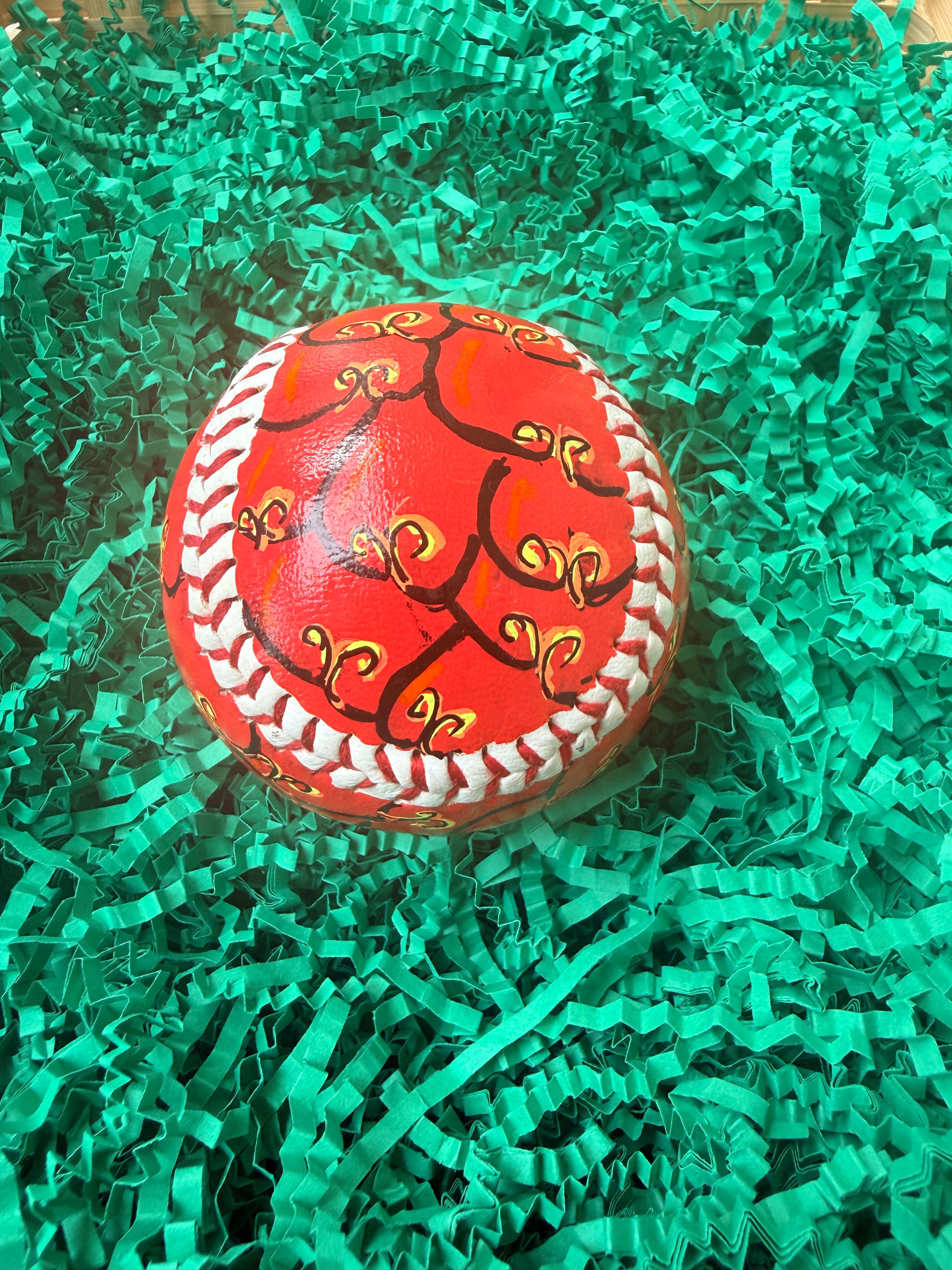 One Piece Devil Fruit Painted Baseball