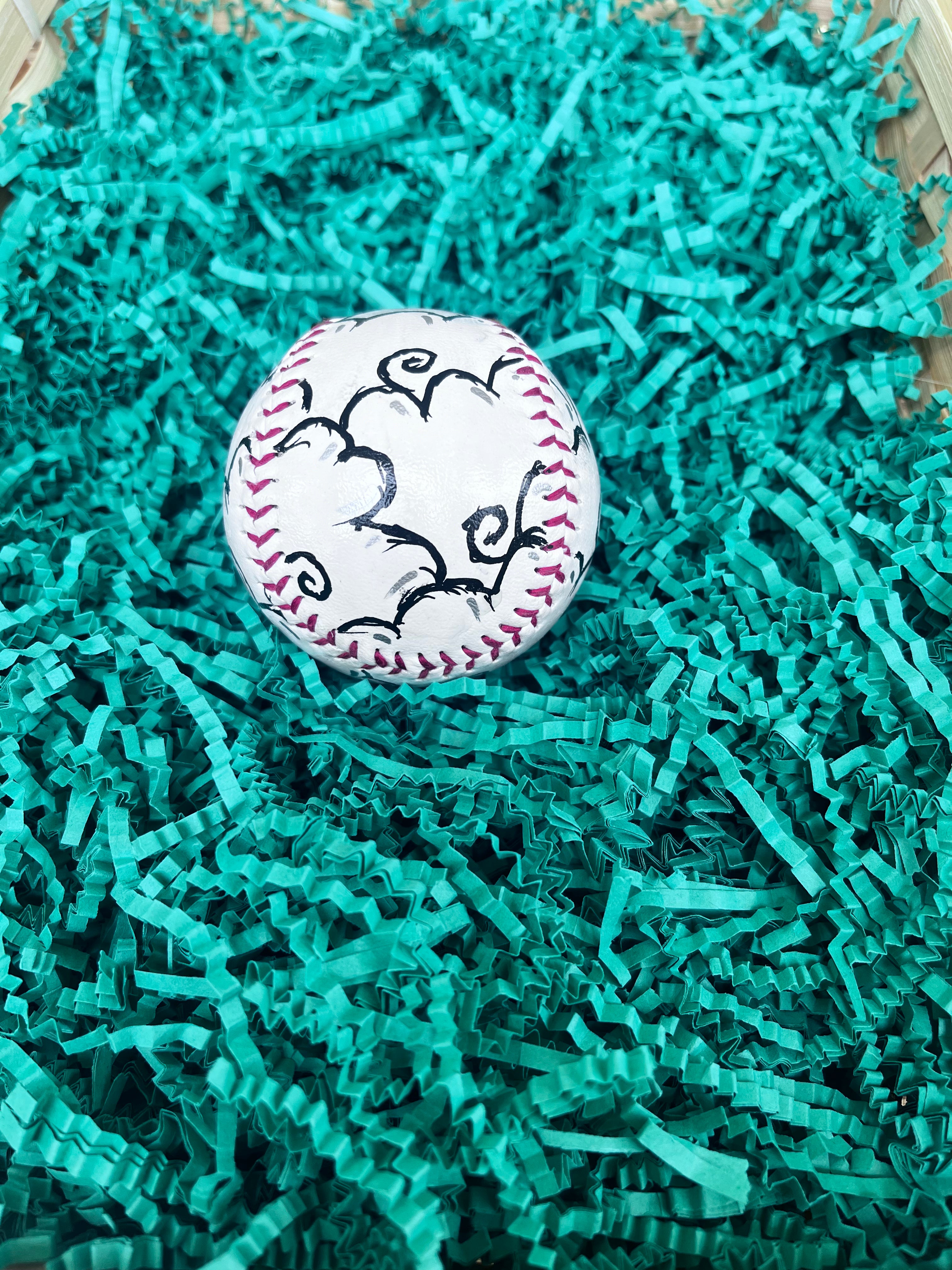 One Piece Devil Fruit Painted Baseball