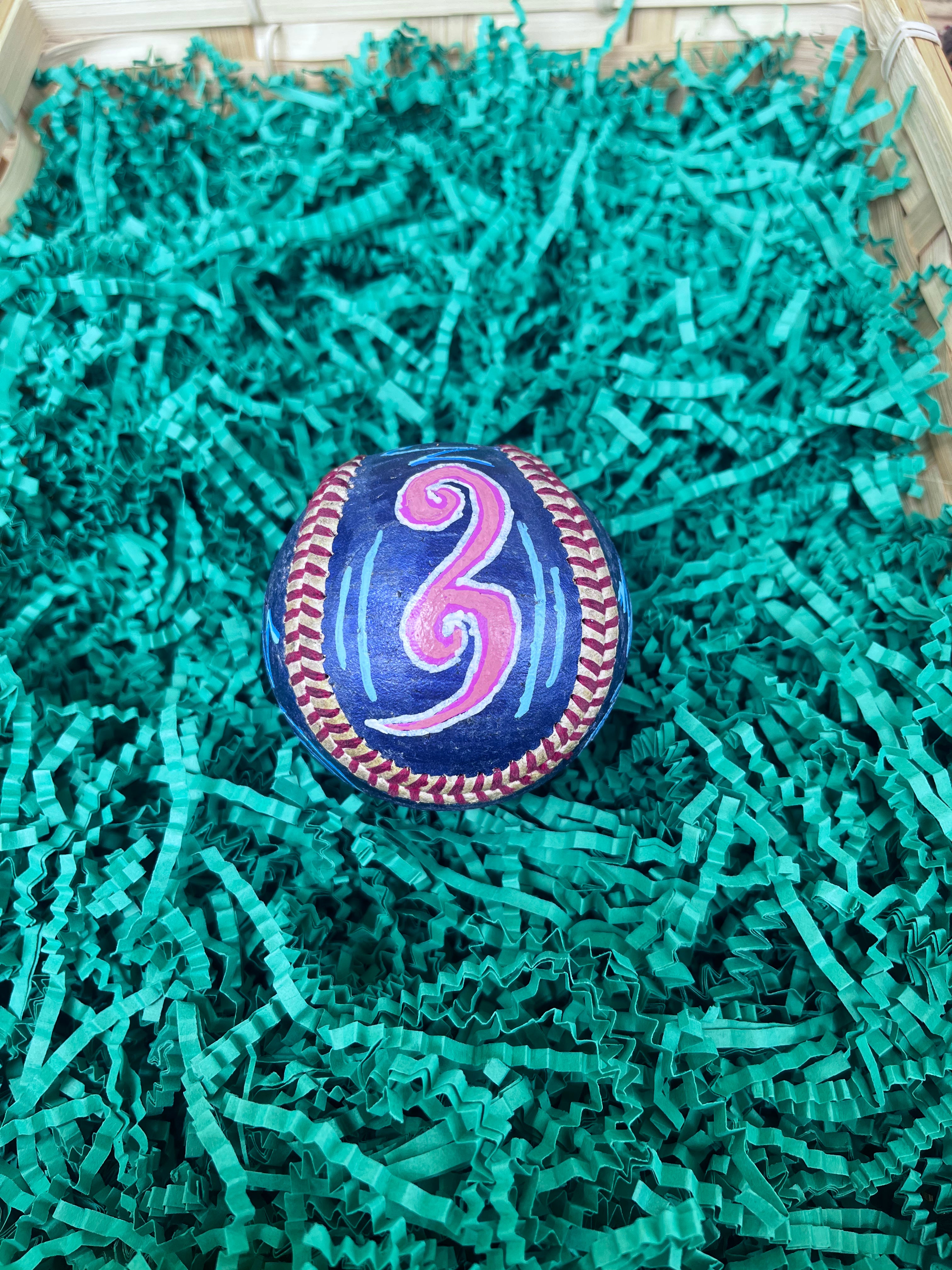 One Piece Devil Fruit Painted Baseball